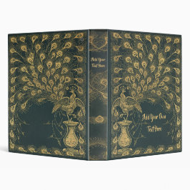 2.54cm Fichário Capa Personalizada Antiga de 3 Argolas