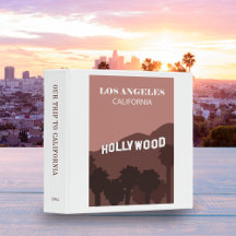 Cenário Retro da Califórnia Cartaz de Viagem Álbum