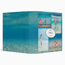 Colagem de Fotos da Família de Férias