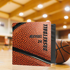 2.54cm Fichário Coletor de Cartão de Fechamento de Basquete