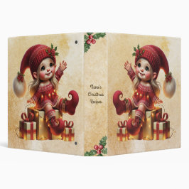 2.54cm Fichário Crie Seus Próprios Presentes de Papai Noel de Nata