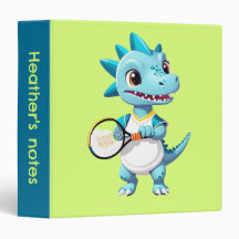 Dinossauro tênis azul-bonito