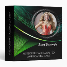 Emerald Dust Ultimate Pageant Binder de Notebook