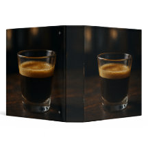 Espresso Espresso Escuro Elegância | Binder Com O 