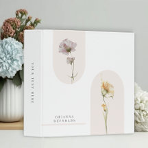 Flores selvagens do Simples Moderno Boho em Branco