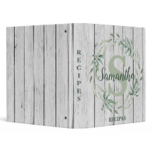 Folheto Eucalyptus Monograma — Livro de Receitas P