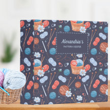 Guardião de Padrões do Yarn e do Agulha Monograma