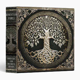 2.54cm Fichário História Familiar e Binder Genealógico