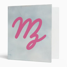 2.54cm Fichário La Macuca Logo stone watercolour binder