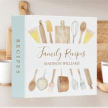 Livro de Receitas da Família Utensílios de Cozinha