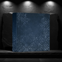 Marinho Glimmery Grunge | Damasco Azul Espelho