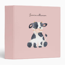 Na moda de vaca rosa-branca
