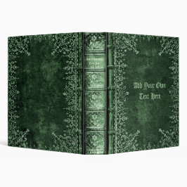 2.54cm Fichário Pasta Personalizada de 3 Argolas para Livros Antig