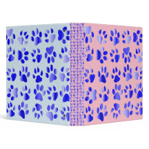 Paw Imprime o Aglutinante Escolar