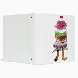 2.54cm Fichário Pi a la Mode 3 Ring Binder