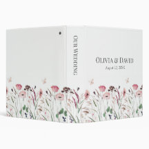 Pink Poppy Meadow Weding Planner