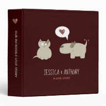 Planner de Casamento de Gato e Casal de Cão