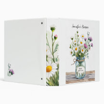 Pote de Flores Silvestres Mason