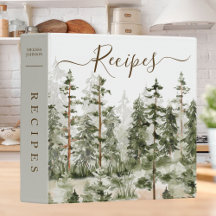 Receita de Livro Verde da Floresta em Aquarela