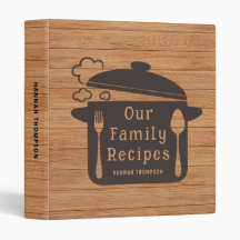 Receitas Da Família De Cozinhar Personalizados De 