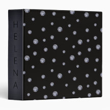 Rhinestones em preto
