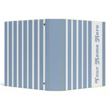 Rock Blue Safari Stripe com nome
