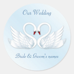 2 adesivo branco estilizado em forma redonda