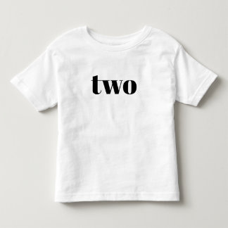2 - Camisa de aniversário feliz para Todlers