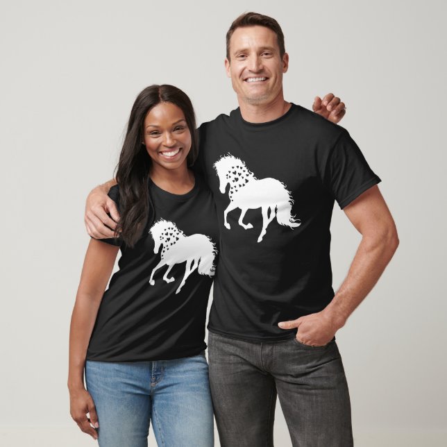 2- Camisa de Cavalo, Camiseta de Amante de Cavalo, (Unissex)