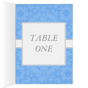 2 cartões da mesa da recepção de casamento in-1