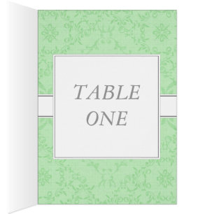 2 cartões da mesa da recepção de casamento in-1