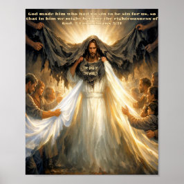 2 Corinthians 5:12 Great Exchange Poster