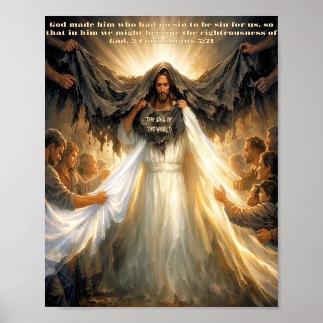 2 Corinthians 5:12 Great Exchange Poster (Frente)