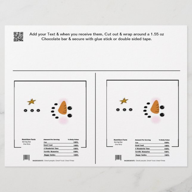 2 Favoritos para festas de Bares de Wrappers do Sn (Frente)