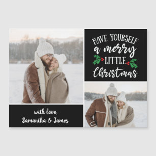 2 Foto Cartão Magnético Personalizado de Natal Ale