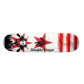 2 plataformas vermelhas do skate do assassino da