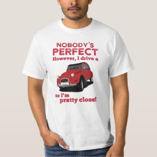 2CV - A vida é muito curta em T-Shirt