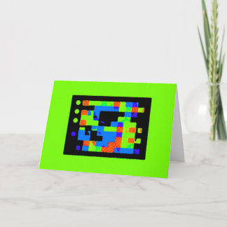 2D Cartão de aniversário