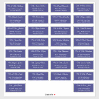 30 Etiquetas de Endereço de Convidados de Casament