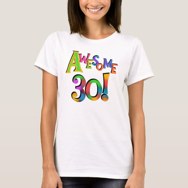 30 t-shirt e presentes impressionantes do (Frente)