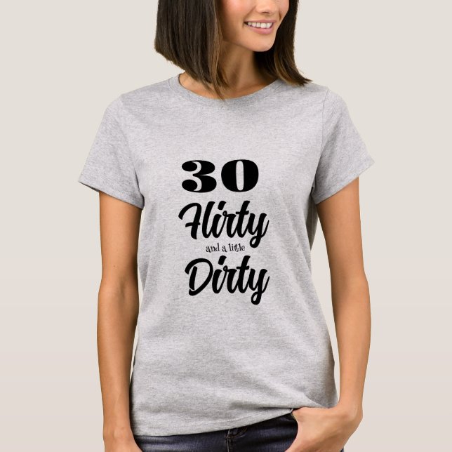 30 T-Shirt suave (Frente)