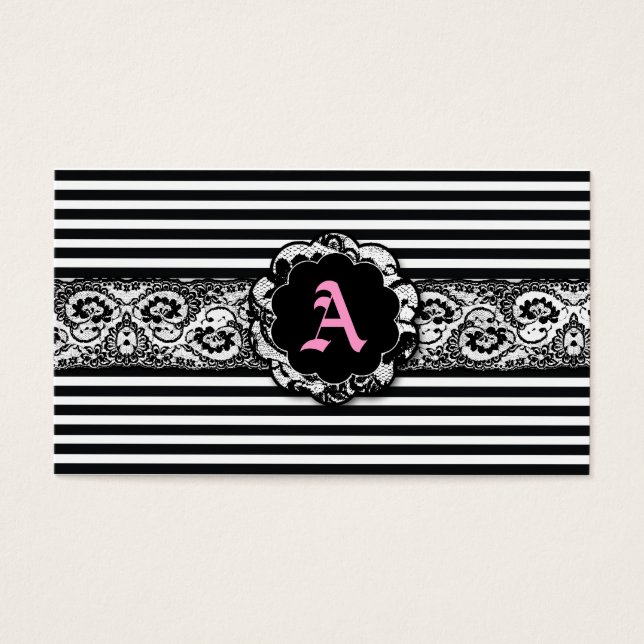 311-Black Stripes and Lace (Frente)
