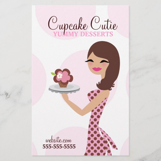 311 Carlie a Cutie Flyer Cupcake (Frente)