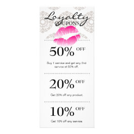 311 Cartões de Marketing de Salão Lábios de beleza