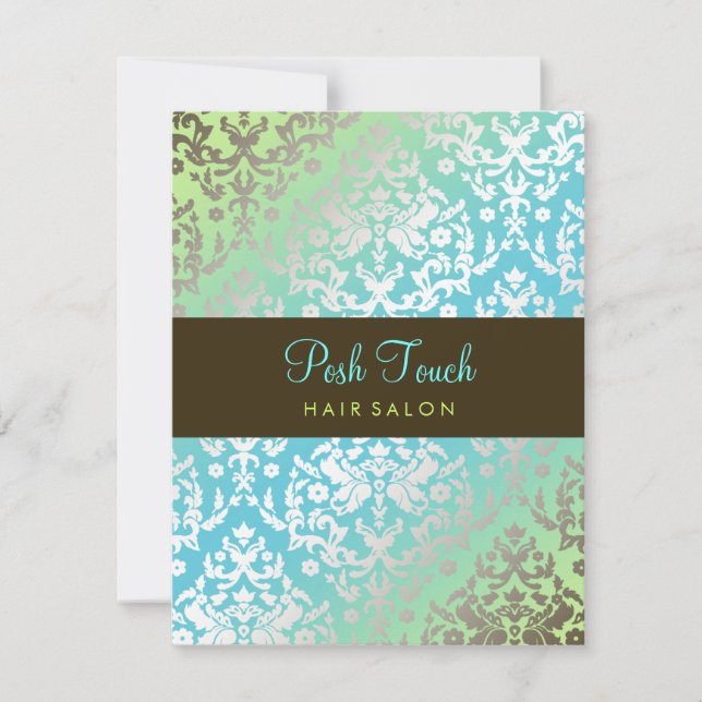 311 Dazzling Damask Turquesa & Lima (Frente)