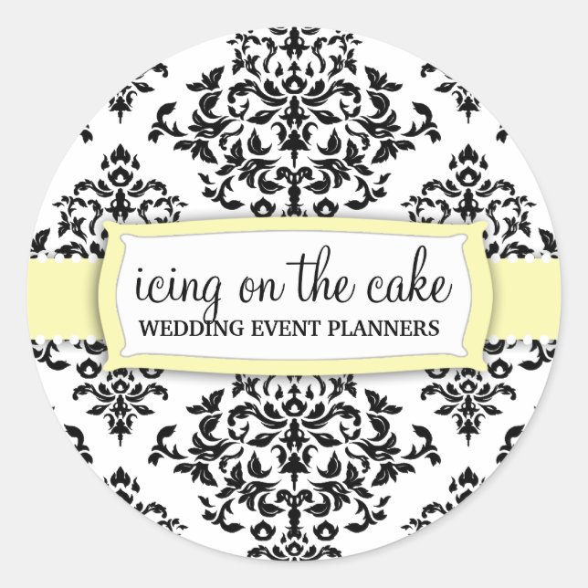 311 Escoamento no adesivo de limão de bolos (Frente)