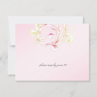 311-Folhagem Vibrante Rosa Chama RSVP