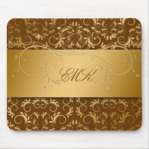 311-Golden diVine o mousepad castanho chocolate