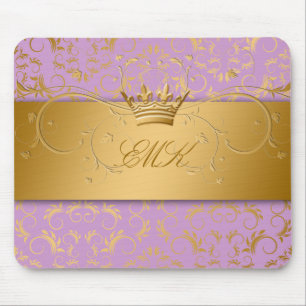 311-Golden diVine o mousepad queimado da lavanda