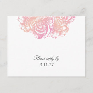 311-Le Plush Fleur - Creamy Pink RSVP